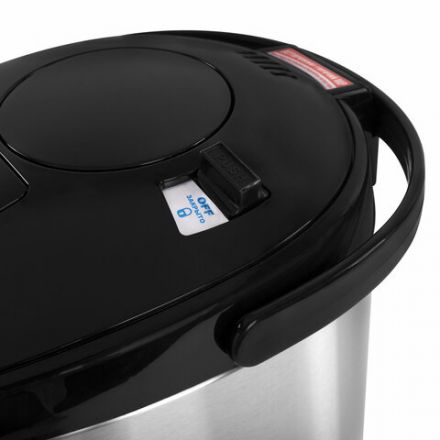 Термопот SONNEN TP-50, 5 л, 900 Вт, 1 температурный режим, 3 режима подачи воды, сталь, белый/серебро, 456711 Термопот SONNEN TP-50, 5 л, 900 Вт, 1 температурный режим, 3 режима подачи воды, сталь, белый/серебро, 456711