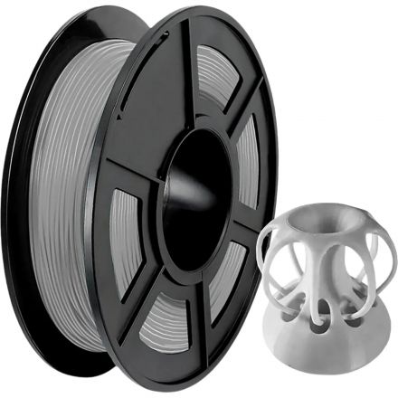 Пластик NV PRINT TPU Grey Серый для 3D печати диам.1.75мм 0,5 кг