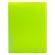 Папка 20 вкладышей BRAUBERG "Neon", 16 мм, неоновая, зеленая, 700 мкм, 227448