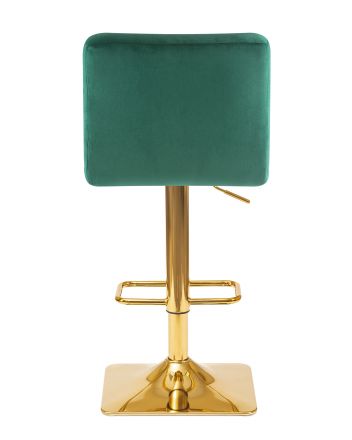 Стул барный DOBRIN GOLDIE, зеленый велюр (MJ9-88) Стул барный DOBRIN GOLDIE, зеленый велюр (MJ9-88)
