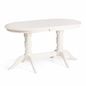 Стол COPPOLA бук, мдф, 140+40x80x77см, Ivory white Стол COPPOLA бук, мдф, 140+40x80x77см, Ivory white