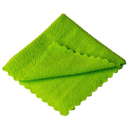 Салфетка из МИКРОФИБРЫ универсальная 30х30 см, зеленая, 250 г/м2, Master FRESH