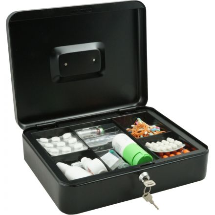 Кэшбокс KLESTO MB-4 черный 90x300x240