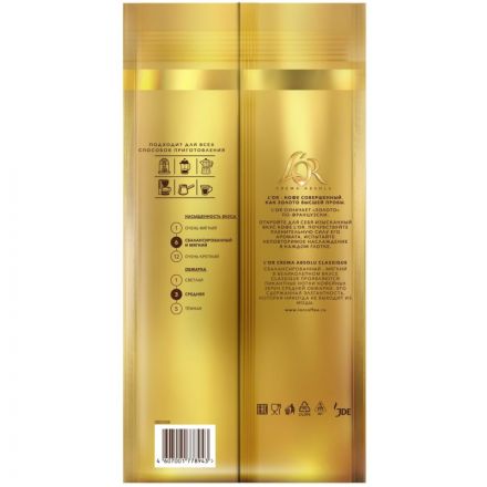 Кофе L'OR Crema Absolu Classique в зернах, 1 кг