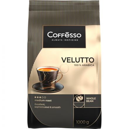 Кофе в зернах Coffesso VELUTTO 1000г