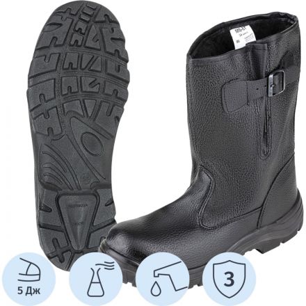 Сапоги рабочие (мод.15-0М) утепл. (р.47)
