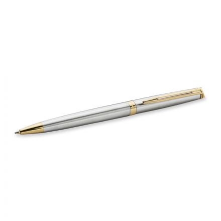 Ручка шариковая WATERMAN HEMISPHERE S0920370 сталь с позол лин сред чер син Ручка шариковая WATERMAN HEMISPHERE S0920370 сталь с позол лин сред чер син