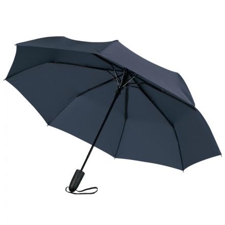 Зонт складной Magic с проявляющимся рисунком, темно-синий,5660.42
