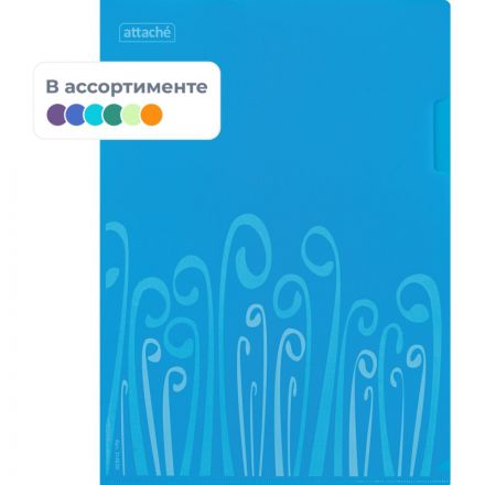 Папка-уголок Attache Fantasy A4 180 мкм (8 штук в упаковке) Папка-уголок Attache Fantasy A4 180 мкм (8 штук в упаковке)