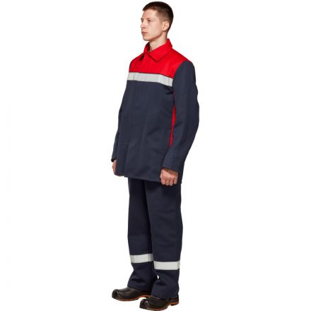 Костюм сварщика Арсенал 100% х/б 450г/м2 (модель КС05) (р.60-62)170-176 Костюм сварщика Арсенал 100% х/б 450г/м2 (модель КС05) (р.60-62)170-176
