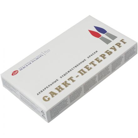 Краски акварельные Санкт-Петербург 24 шт х2,5 мл, 1942017