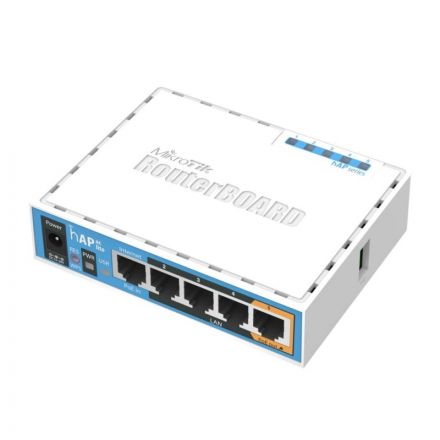 Маршрутизатор Wi-fi MikroTik hAP ac Lite RB952Ui-5ac2nD, AC750,USB,PoE