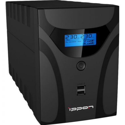 ИБП Ippon Smart Power Pro II Euro 2200 1200Вт 2200ВА черный 1029746