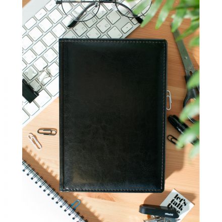 Ежедневник недатированный черн, А6, 100x150, 320стр, Agenda