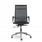 Кресло СН-300 Кайман В soft хром Ср СК11 (черный) Кресло СН-300 Кайман В soft хром Ср СК11 (черный)