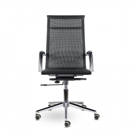 Кресло СН-300 Кайман В soft хром Ср СК11 (черный) Кресло СН-300 Кайман В soft хром Ср СК11 (черный)