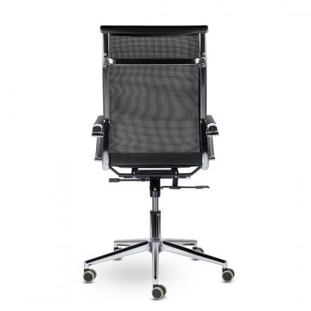 Кресло СН-300 Кайман В soft хром Ср СК11 (черный) Кресло СН-300 Кайман В soft хром Ср СК11 (черный)