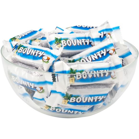 Шоколадный батончик Bounty миниc, 1кг