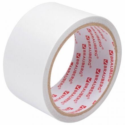 Клейкая двухсторонняя лента 50 мм х 8 м, ПОЛИПРОПИЛЕНОВАЯ ОСНОВА, 90 мкм, BRAUBERG, 600481 Клейкая двухсторонняя лента 50 мм х 8 м, ПОЛИПРОПИЛЕНОВАЯ ОСНОВА, 90 мкм, BRAUBERG, 600481