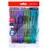 Ручки шариковые BRAUBERG X-30 COLOR MIX, КОМПЛЕКТ 12 ШТ., СИНИЕ, пишущий узел 1 мм, линия письма 0,5 мм, 144336
