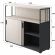 Шкаф-купе Комус Мебель К-Loft 241Н042 1370х420х1116 дуб скандин/графит
