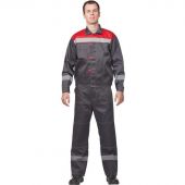 Костюм рабочий летний муж. л20-КБР сер/красн (р.60-62) 170-176 Костюм рабочий летний муж. л20-КБР сер/красн (р.60-62) 170-176