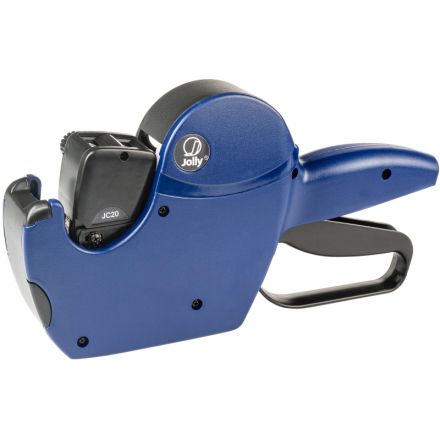 Этикет-пистолет Jolly C20 двухстрочный (прямоугольная лента, 10 символов в строке, 26x16 мм) Этикет-пистолет Jolly C20 двухстрочный (прямоугольная лента, 10 символов в строке, 26x16 мм)