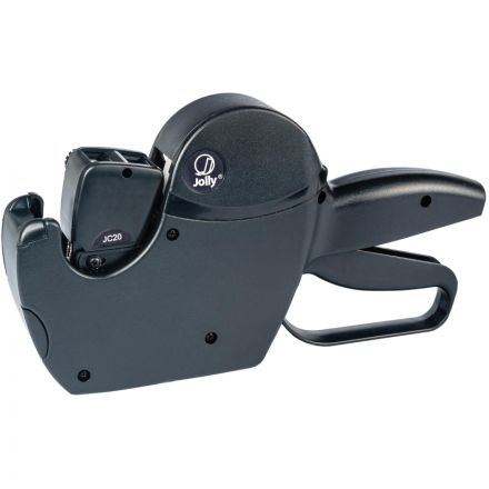 Этикет-пистолет Jolly C20 двухстрочный (прямоугольная лента, 10 символов в строке, 26x16 мм) Этикет-пистолет Jolly C20 двухстрочный (прямоугольная лента, 10 символов в строке, 26x16 мм)