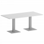 Home Office Стол прямоугольный VR.SP-5-180.2 Белый/Серый металл 1800*900*750 Home Office Стол прямоугольный VR.SP-5-180.2 Белый/Серый металл 1800*900*750