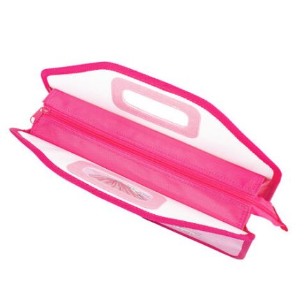 Папка-сумка ЮНЛАНДИЯ, 1 отделение, фетровые ручки, 34х30х11 см, "Girl and dog", 270997