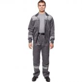 Костюм рабочий летний муж. л22-КБР т.сер./св.сер (р.52-54) 170-176 Костюм рабочий летний муж. л22-КБР т.сер./св.сер (р.52-54) 170-176