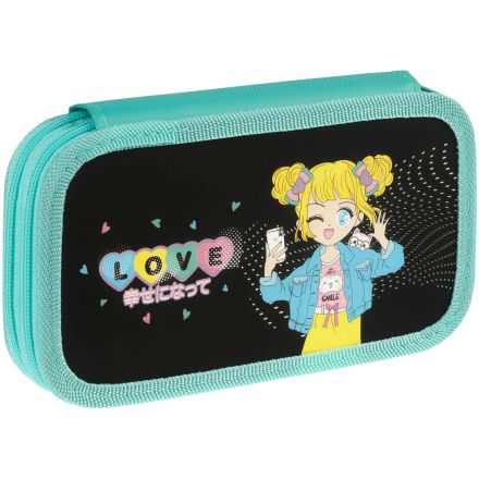 Пенал 2 отделения, 190*110 ArtSpace "Have Fun", ламинированный картон, софт-тач Пенал 2 отделения, 190*110 ArtSpace "Have Fun", ламинированный картон, софт-тач