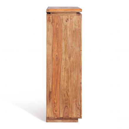 Шкаф-стеллаж Secret de Maison Росвуд/Rosewood (мод. 9800) массив палисандра/стекло, 100х40х128см, натуральный тонированный