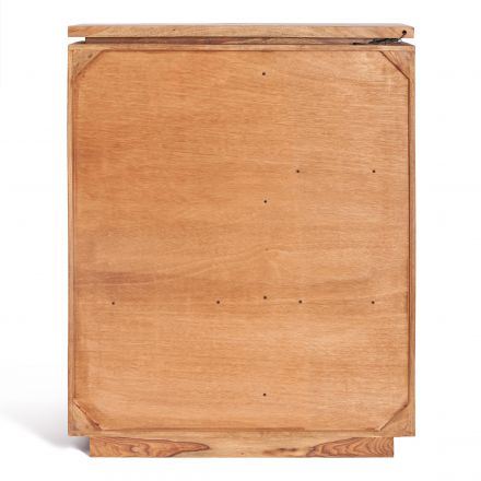 Шкаф-стеллаж Secret de Maison Росвуд/Rosewood (мод. 9800) массив палисандра/стекло, 100х40х128см, натуральный тонированный