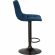 Стул барный LO_DOBRIN TAILOR BLACK LM-5017_B-M_V-MJ9-117 синий велюр