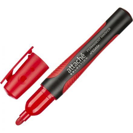 Набор маркеров перманентных Attache Selection Pegas (толщина линии 2-5 мм, 4 штуки в упаковке)