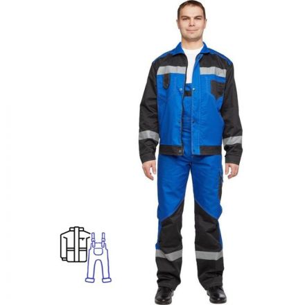 Костюм рабочий летний муж л21-КПК вас/черн. (р.56-58) 182-188 (мод.КОС212) Костюм рабочий летний муж л21-КПК вас/черн. (р.56-58) 182-188 (мод.КОС212)