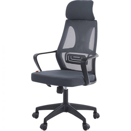 Кресло VT_Chairman CH636 черный пластик, темно-серый Кресло VT_Chairman CH636 черный пластик, темно-серый