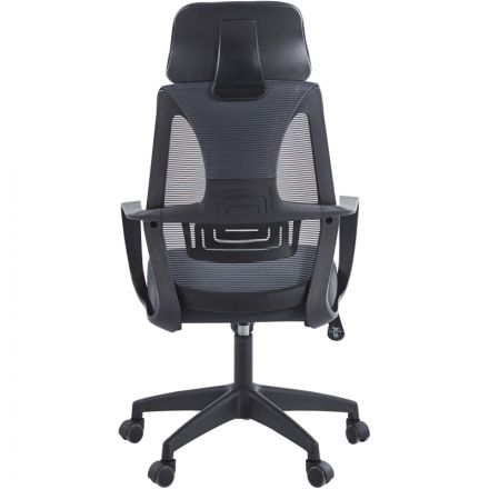 Кресло VT_Chairman CH636 черный пластик, темно-серый Кресло VT_Chairman CH636 черный пластик, темно-серый