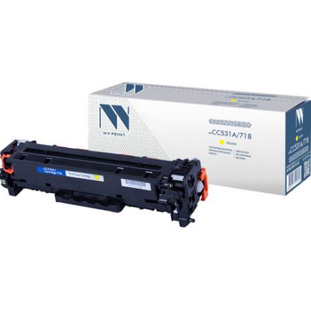 Картридж лазерный NV PRINT (NV-718Y) для CANON LBP7200Cdn/MF8330Cdn/8350Cdn, желтый, ресурс 2900 стр., NV-CC532A/718Y Картридж лазерный NV PRINT (NV-718Y) для CANON LBP7200Cdn/MF8330Cdn/8350Cdn, желтый, ресурс 2900 стр., NV-CC532A/718Y