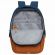 Рюкзак GRIZZLY школьный, укрепленная спинка, 2 отделения, для девочек, BLUE/ORANGE, 43х27,5х16 см, RD-341-2/3