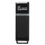 Флеш-диск 8 GB, SMARTBUY Quartz, USB 2.0, черный, SB8GBQZ-K