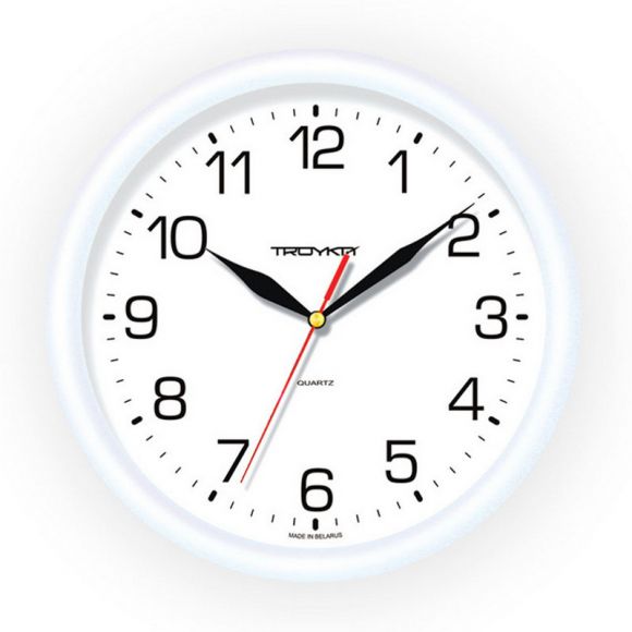 Часы настенные Troyka 21210213 (24.5х24.5х3.6 см)