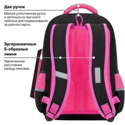 Рюкзак ЮНЛАНДИЯ COMPLETE с пеналом в комплекте, эрго-спинка, "Box cat", 42х29х14 см, 273120 Рюкзак ЮНЛАНДИЯ COMPLETE с пеналом в комплекте, эрго-спинка, "Box cat", 42х29х14 см, 273120