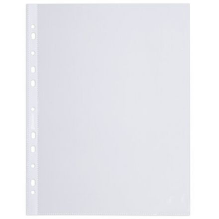 Папки-файлы перфорированные А4 BRAUBERG "ECONOMY", КОМПЛЕКТ 100 шт., гладкие, 30 мкм, 229659 Папки-файлы перфорированные А4 BRAUBERG "ECONOMY", КОМПЛЕКТ 100 шт., гладкие, 30 мкм, 229659