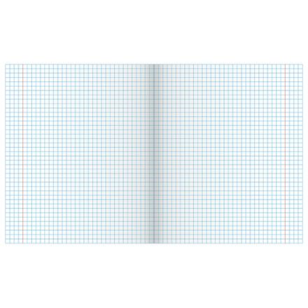 Тетрадь ЗЕЛЁНАЯ обложка 24 л., клетка с полями, офсет, "Маяк", Т 5024Т2 5Г