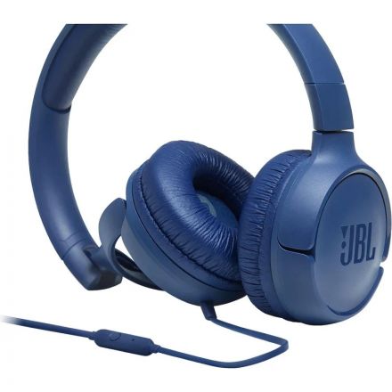 Наушники JBL T500 синие (JBLT500BLU) Наушники JBL T500 синие (JBLT500BLU)