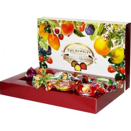 Конфеты Кремлина фрукты в шоколаде, 500г