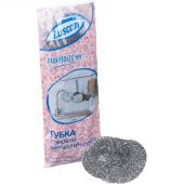 Губки спираль Luscan металлические 110х110х25 мм 20г 3 шт/уп Губки спираль Luscan металлические 110х110х25 мм 20г 3 шт/уп