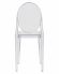 Стул обеденный DOBRIN VICTORIA GHOST, цвет прозрачный Стул обеденный DOBRIN VICTORIA GHOST, цвет прозрачный